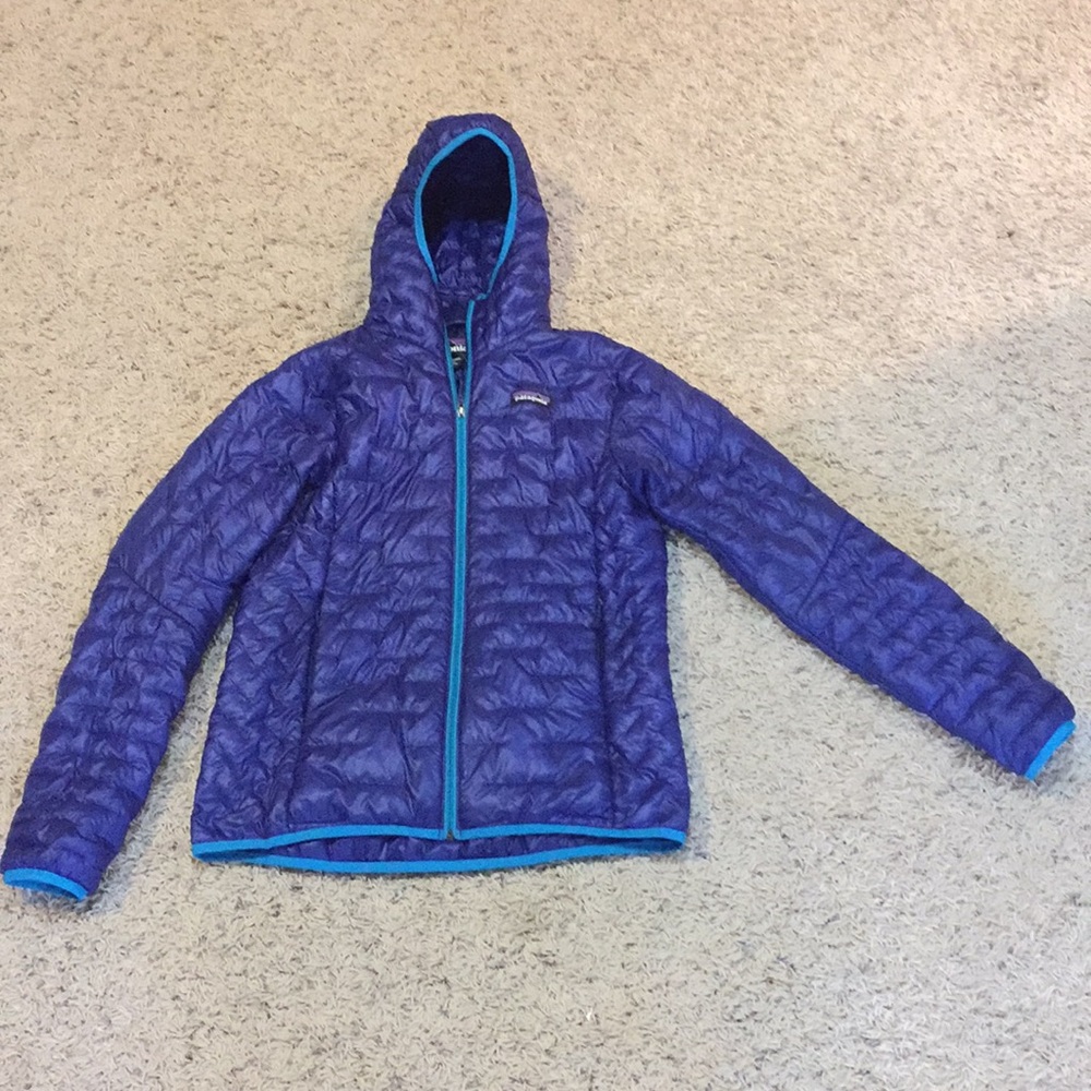 Patagonia Micro Puff Hoody in Cobalt Blue